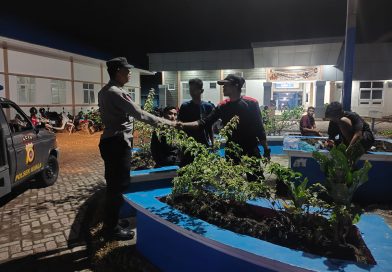 Patroli Malam Weekend oleh Personel Polsek Kuala dalam rangka menciptakan Sitkamtibmas yang kondusif