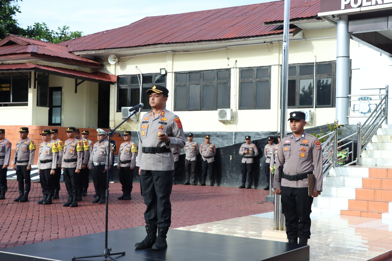 Sertijab Kasat Intelkam Dan Kasat Reskrim Polres Nagan Raya – Tribrata ...