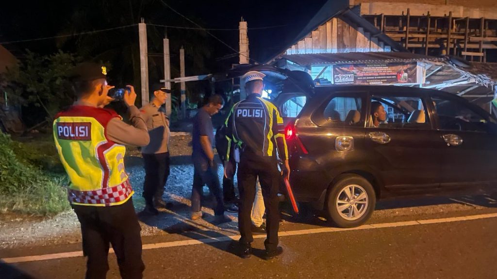 Personel Polres Nagan Raya laksanakan Razia Cipta Kondisi Ciptakan Kondusifitas