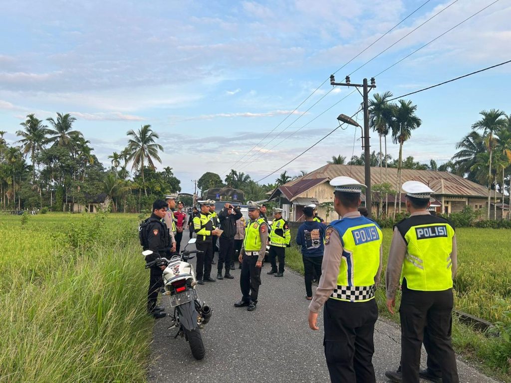 Patroli dan Hunting System Diperketat oleh Polres Nagan Raya untuk Menekan Angka Kecelakaan dan balap liar