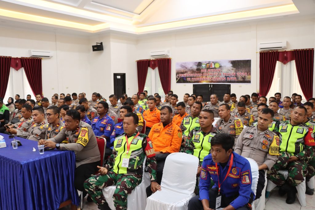 Pelatihan Penanganan Karhutla Tahun 2024 di Kabupaten Nagan Raya