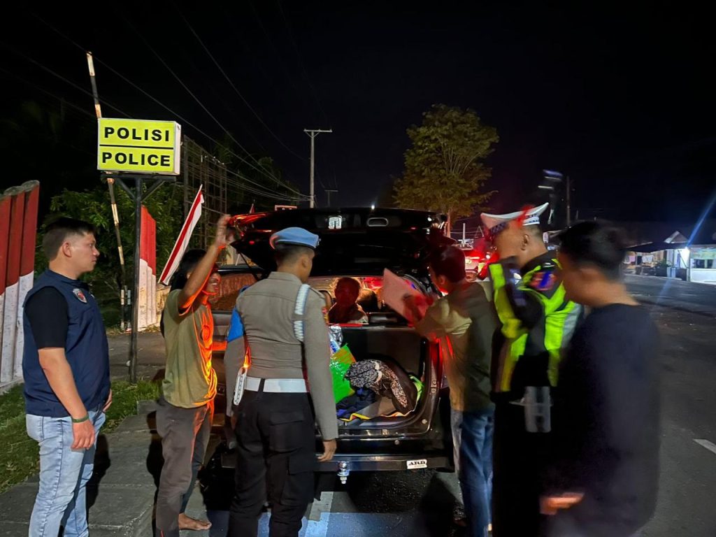 Pelaksanaan Razia dalam Rangka Cipta Kondisi di Wilkum Polres Nagan Raya