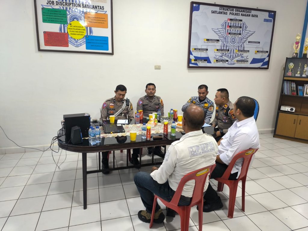 Kasat Lantas Polres Nagan Raya Gelar Zoom Meeting Bahas Kesiapan Kajian Laka Lantas dan Jalan