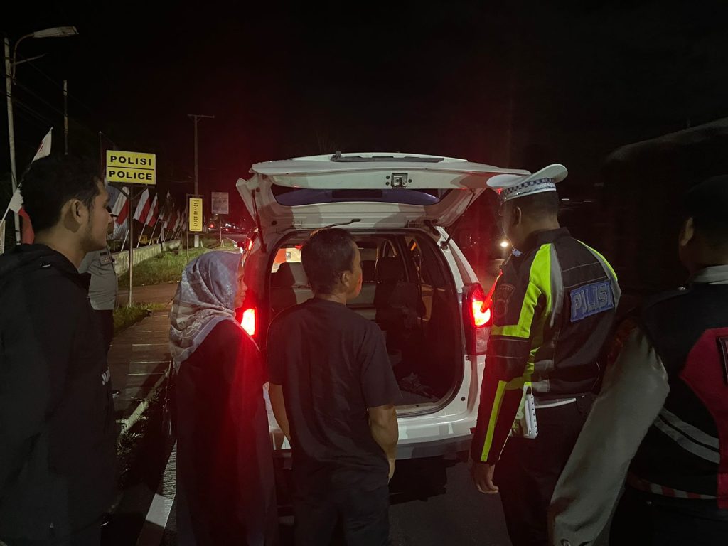 Polres Nagan Raya Gelar Razia dan Patroli Kegiatan Rutin yang Ditingkatkan (KRYD) dalam Upaya Menjaga Kamtibmas