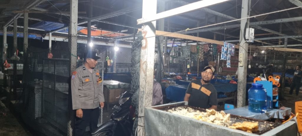 Personel Polsek Beutong Gelar Patroli untuk Mencegah Guantibmas di Wilayah Hukumnya